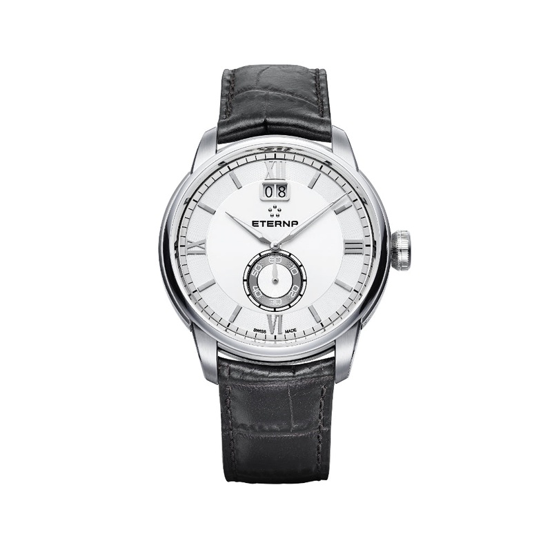 Eterna Adventic Black Leather Strap Men Watch 2971.41.66.1327