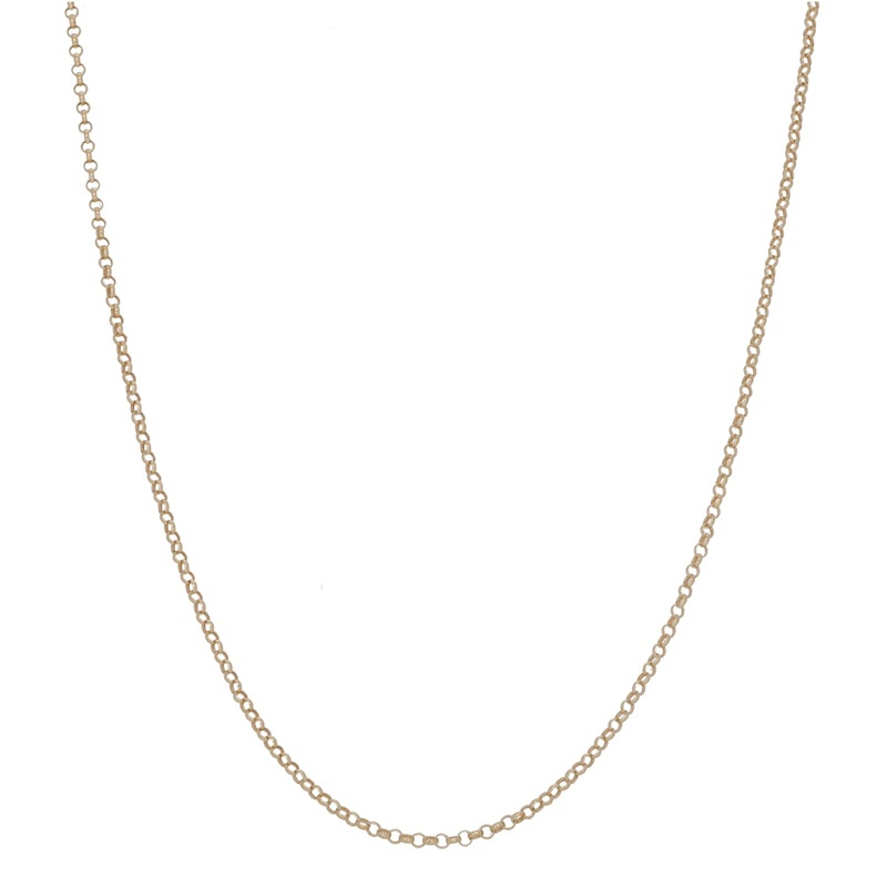 New 9ct Gold Micro Belcher Chain 16-22″