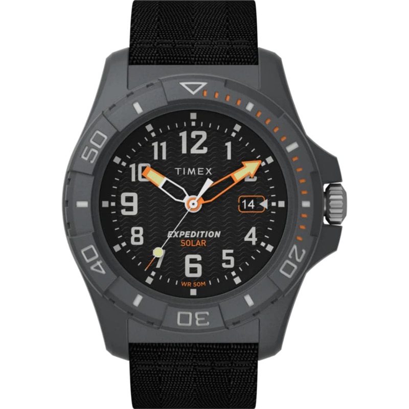 Timex Expedition North Black Textile Strap Men Watch TW2V40500