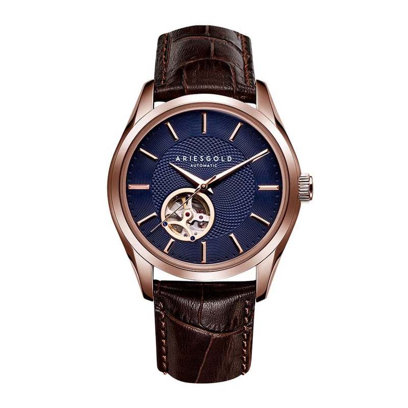 ARIES GOLD INSPIRA G 9022 RG-BU MEN’S WATCH