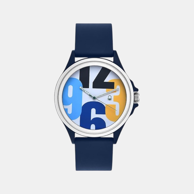 UCB Iconic Men Quartz White Dial Analog Silicone Watch UWUCG0304