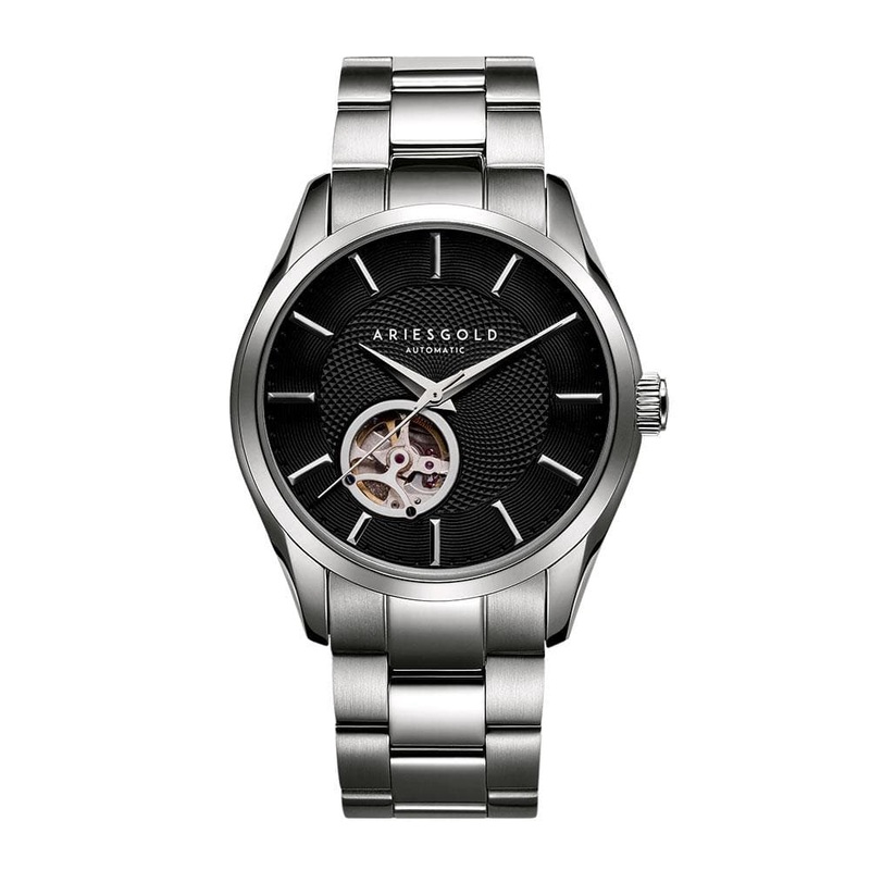 ARIES GOLD INSPIRA G 9022 S-BK MEN’S WATCH