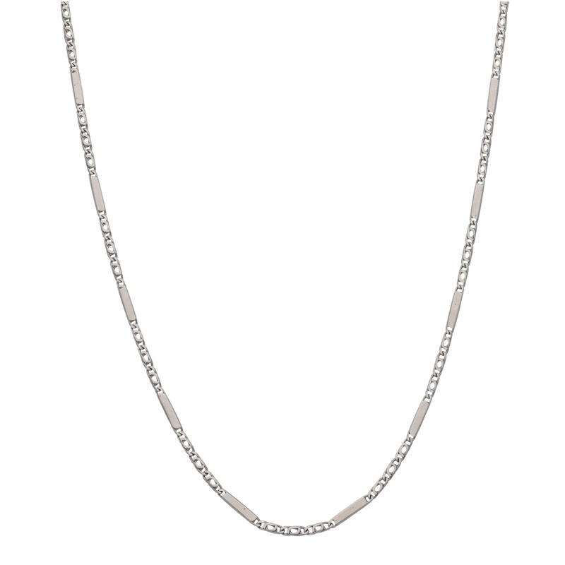 18ct White Gold Other Chain 16″