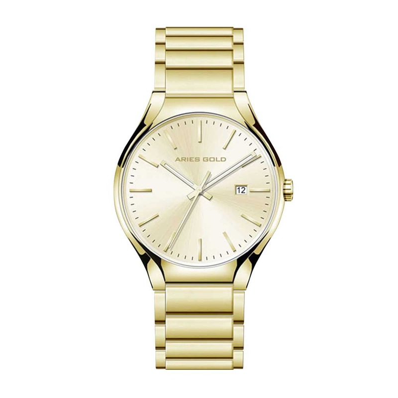 ARIES GOLD URBAN GOLD STAINLESS STEEL G 1005Z G-G MEN’S WATCH