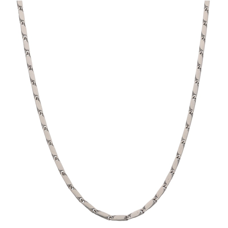 18ct White Gold Other Chain 18″