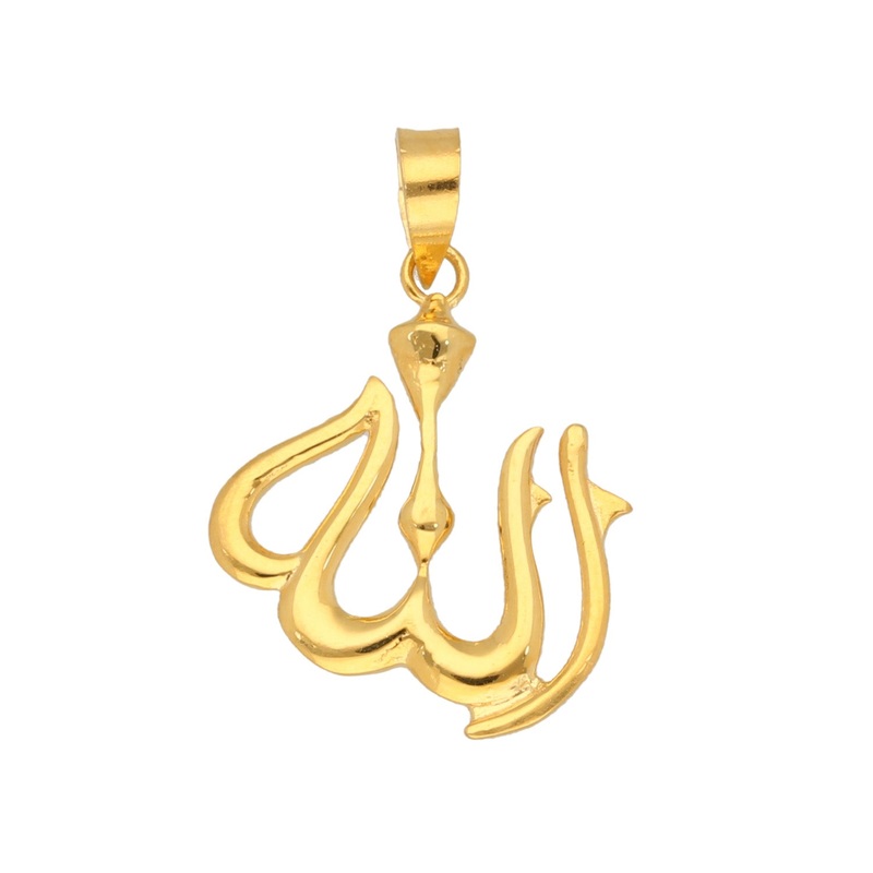 New 22ct Gold Allah Pendant