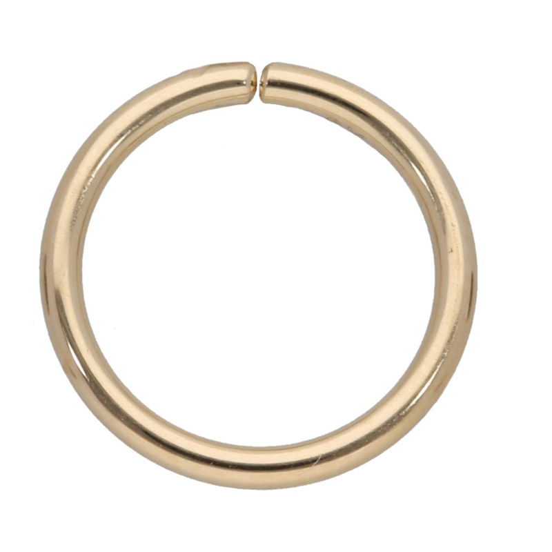 New 9ct Gold Seamless Nose Ring