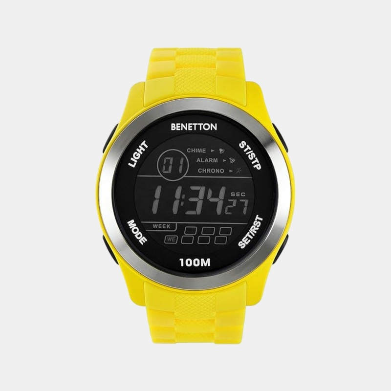 UCB Sport Unisex Quartz Black Dial Digital Silicone Watch UWUCG0501