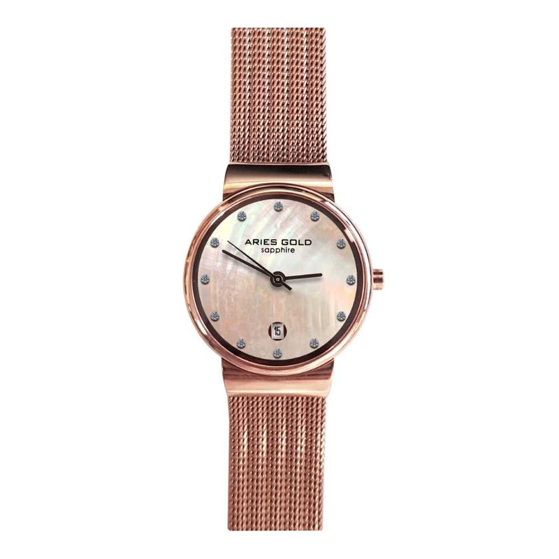 Aries Gold Enchant Camille L 5002 RG-MOP WOMEN’S WATCH
