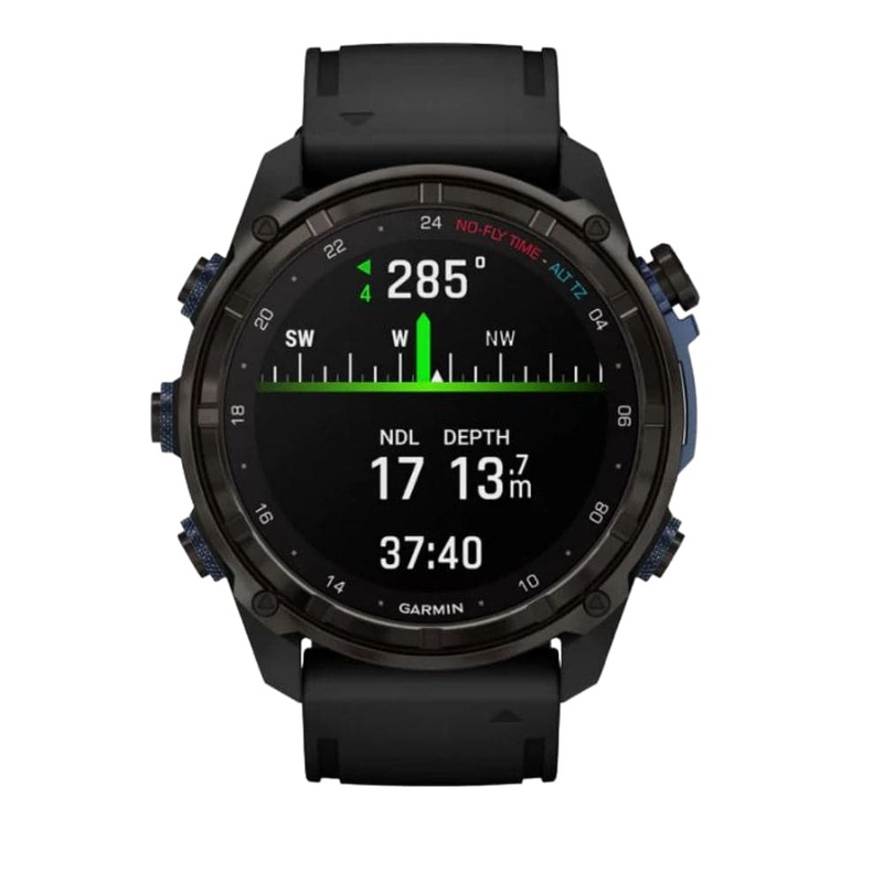 Garmin Descent Mk3i Black Silicone Strap Men Watch GM-010-02752-34