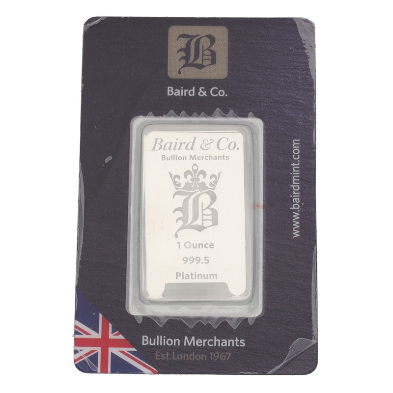 Platinum 31.1g Bar