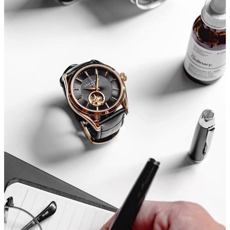 ARIES GOLD INSPIRA G 9022 G-BK MEN’S WATCH