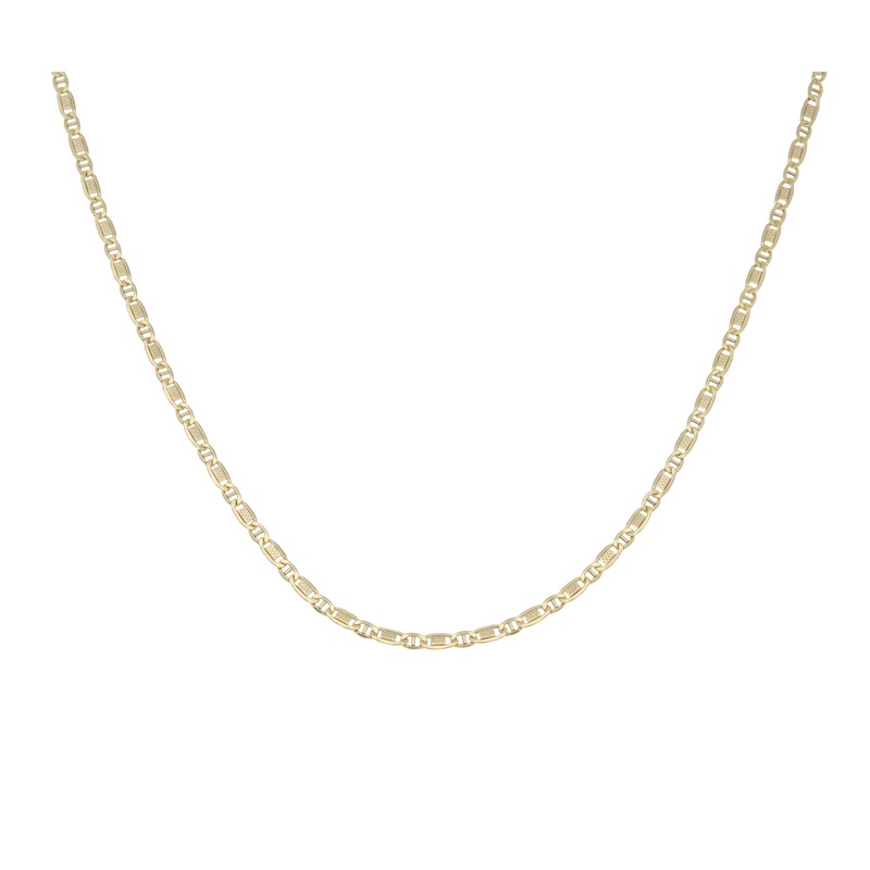 New 14ct Gold Anchor Kids Chain – 14″