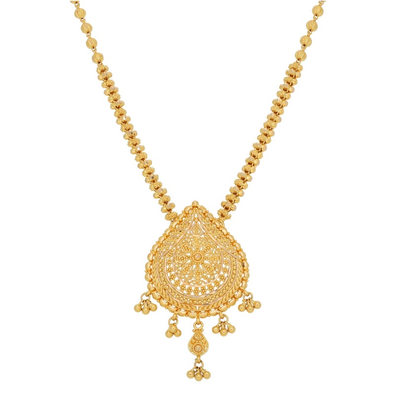 New 22ct Gold Earring & Necklace Set