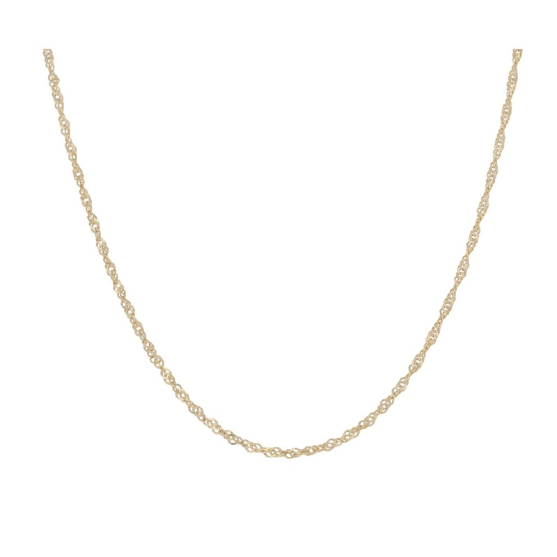 New 9ct Gold Singapore Chain 20″