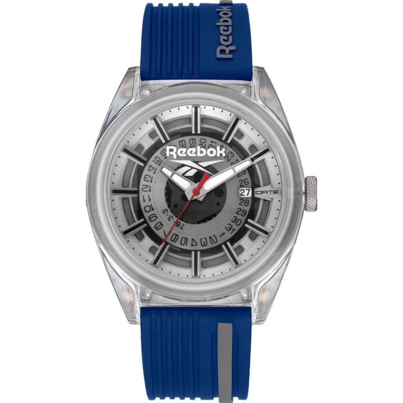 Reebok Walker Blue Silicone Strap Men Watch RV-WAL-G3-PZIN-AA