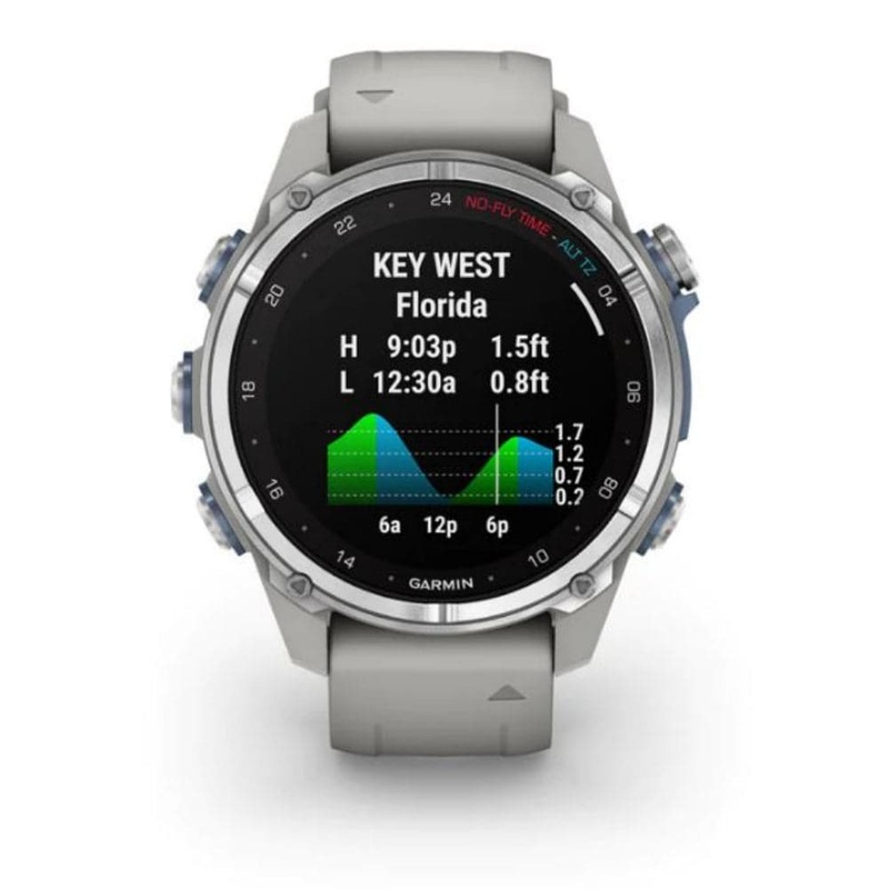 Garmin Descent Mk3 Silicone Strap Unisex Watch GM-010-02857-04