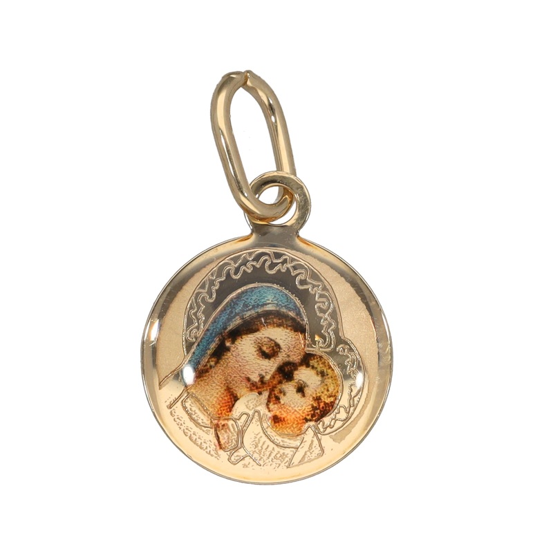 New 9ct Gold Religious Pendant