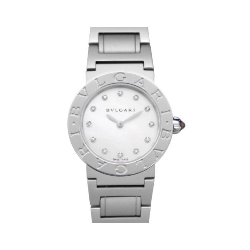 Quartz Mother of Pearl Dial Diamond Ladies Watch
