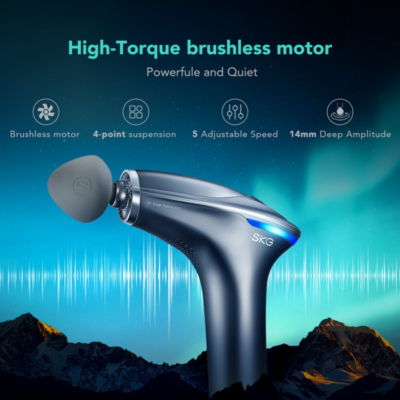 SKG X7-E Body Massager Grey