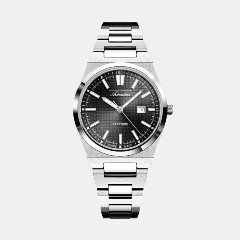Adriatica Women Quartz Gun Dial Analog Stainless Steel Watch A3326.5116Q