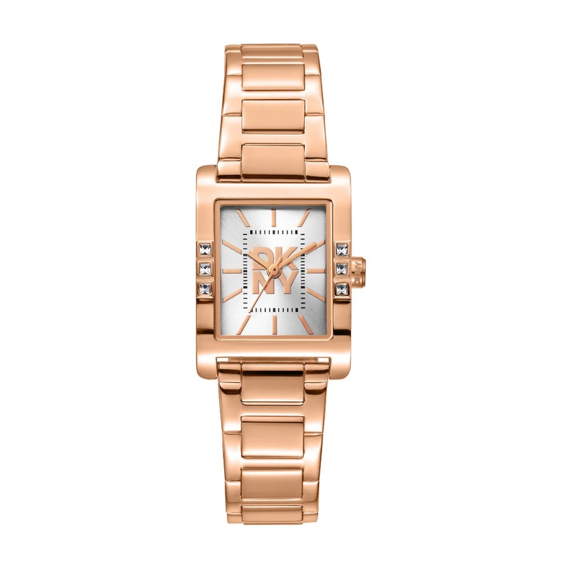 DKNY CONSIGN LOGO STAINLESS STEEL STRAP WOMEN WATCH DK1L008M0075