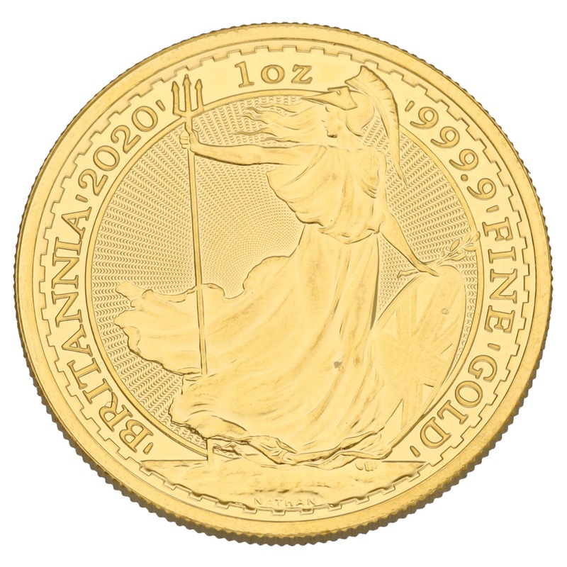 24ct Gold Queen Elizabeth II 1 OZ Britannia Coin 2020