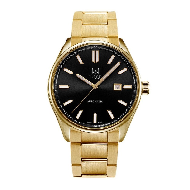 WULF ALPHA-X WF01.06M SWISS MECHANICAL BRACELET MEN’S WATCH