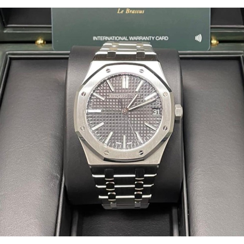 UNWORN 2023 Audemars Piguet Royal Oak 41mm Grey Dial – 15510ST.OO.1320ST.10