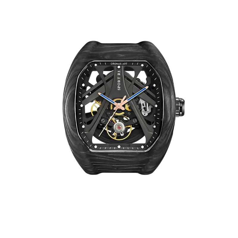 Cronus Art High Quality Fluorine White Watch Band Men Watch RT06-002