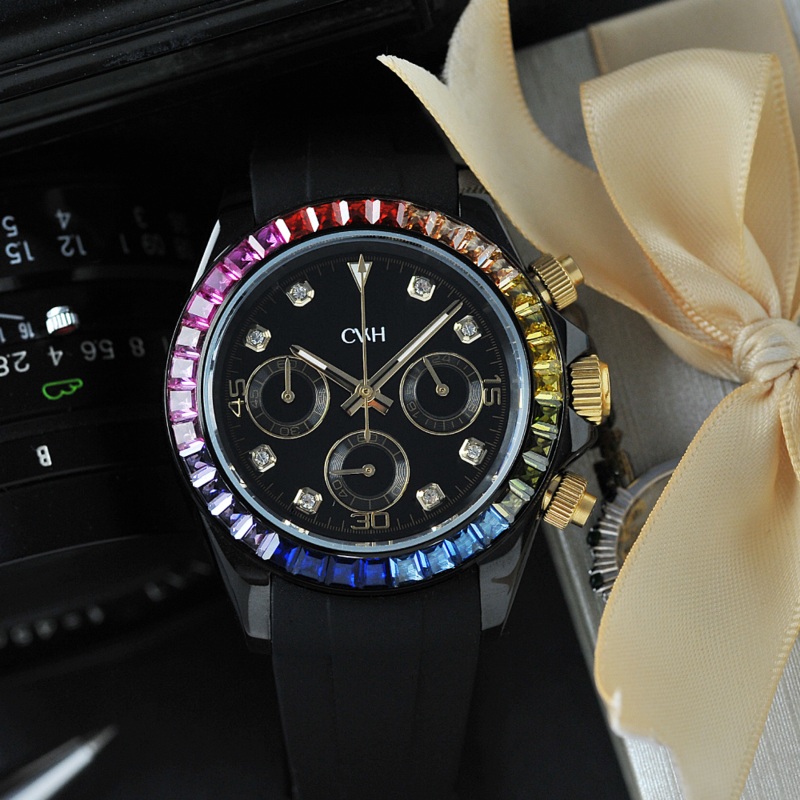 Prism Velocity – CWH Special Custom Collective Black Rubber Strap Women Watch CH-MOD-M41