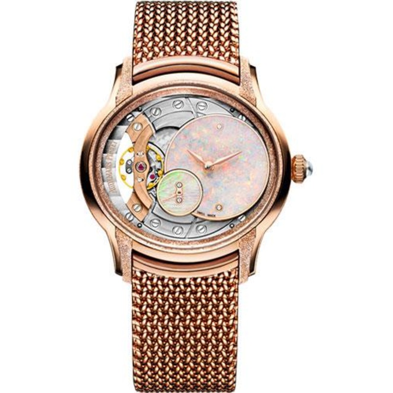 Audemars Piguet Millenary Frosted Gold Opal Dial Watch – 77244OR.GG.1272OR.01