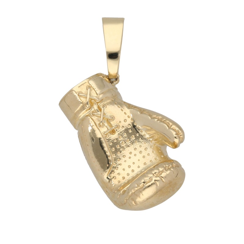 New 9ct Gold Boxing Glove Pendant