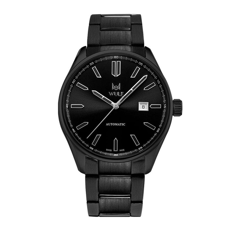 WULF ALPHA-X WF01.05M SWISS MECHANICAL BRACELET MEN’S WATCH
