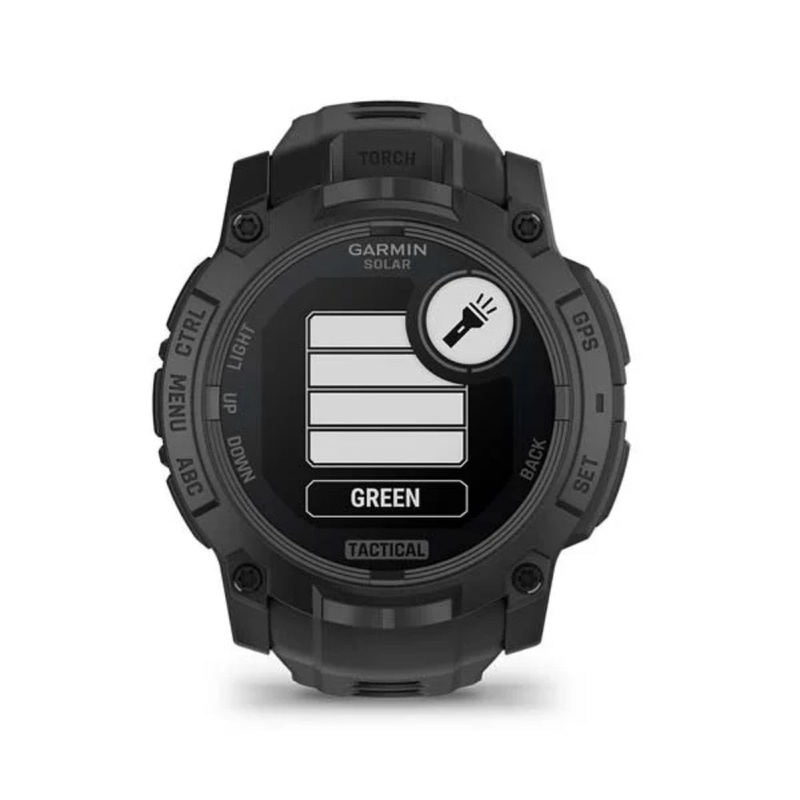 Garmin Instinct 3  50 mm Solar Tactical Edition Silicone Strap GM-010-02935-90