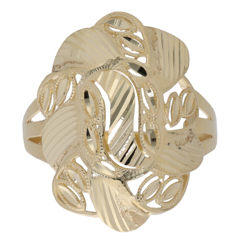 New 18ct Gold Intricate Ring