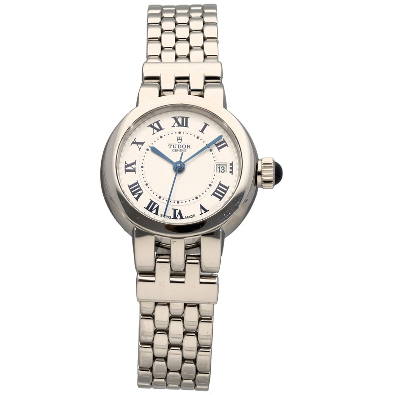 Tudor Clair De Rose 35200 26mm Stainless Steel Watch