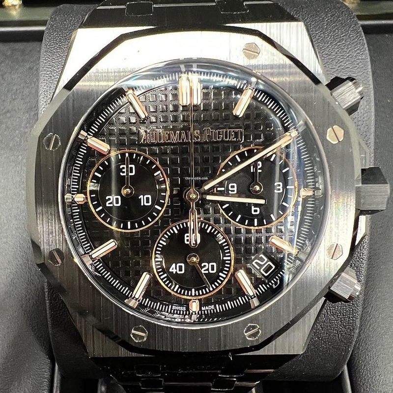 Audemars Piguet Royal Oak Chronograph NEW 2023 Royal Oak Chronograph CERAMIC 26240CE