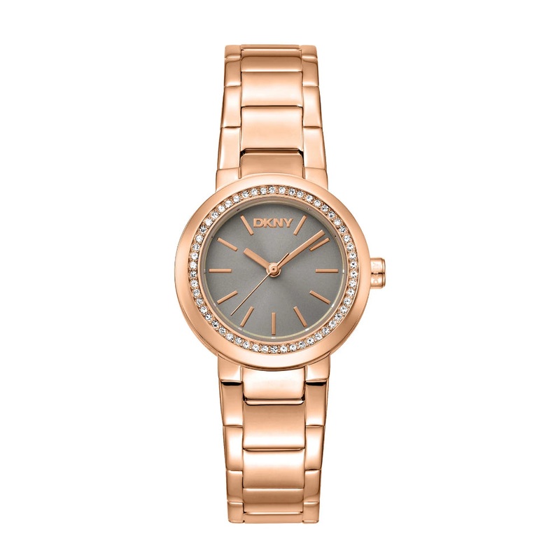 DKNY EVERYDAY ROSE GOLD STAINLESS STEEL STRAP WOMEN WATCH DK1L024M0145
