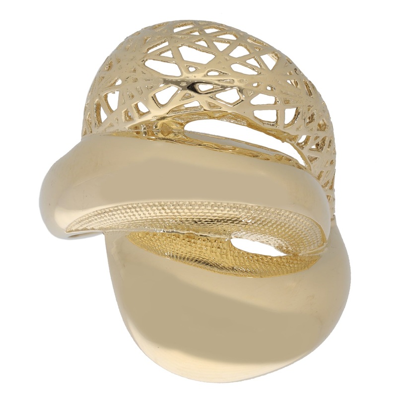 New 18ct Gold Spiral Ring