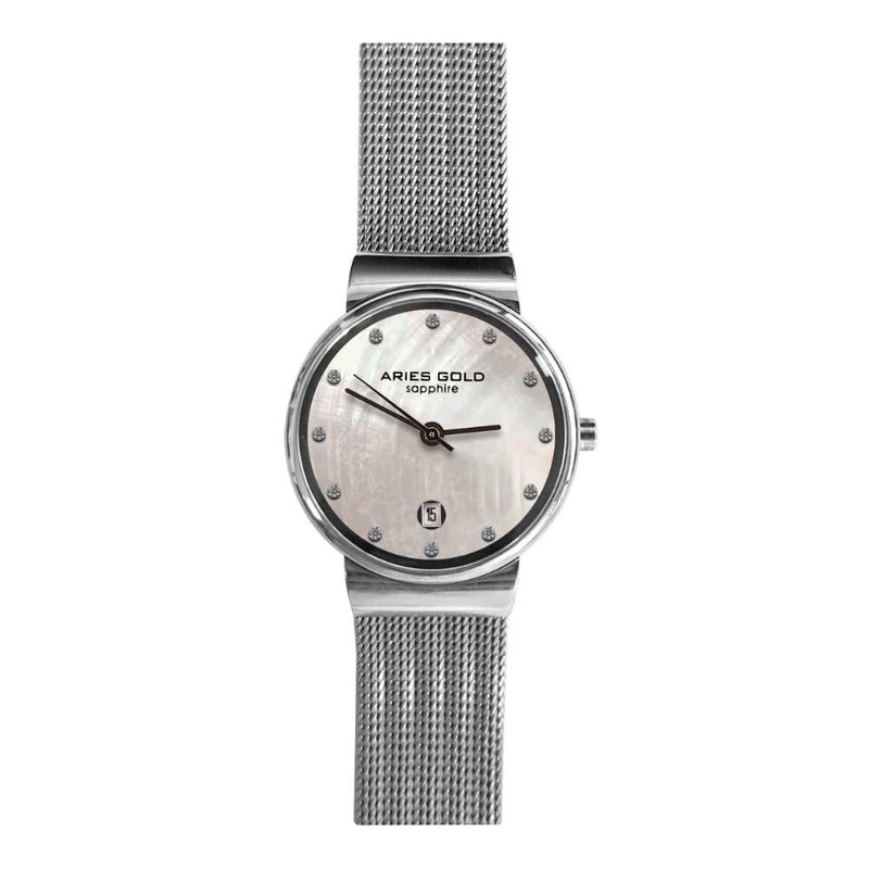 Aries Gold Enchant Camille  L 5002 S-MOP WOMEN’S WATCH