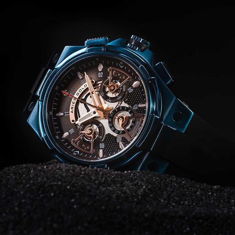 Aries Gold Lightning G 7003 BU-BKRG