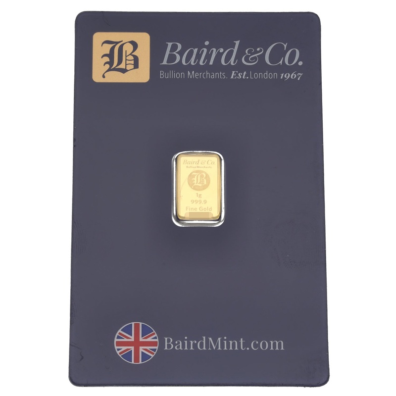 24ct 1g Gold Bar