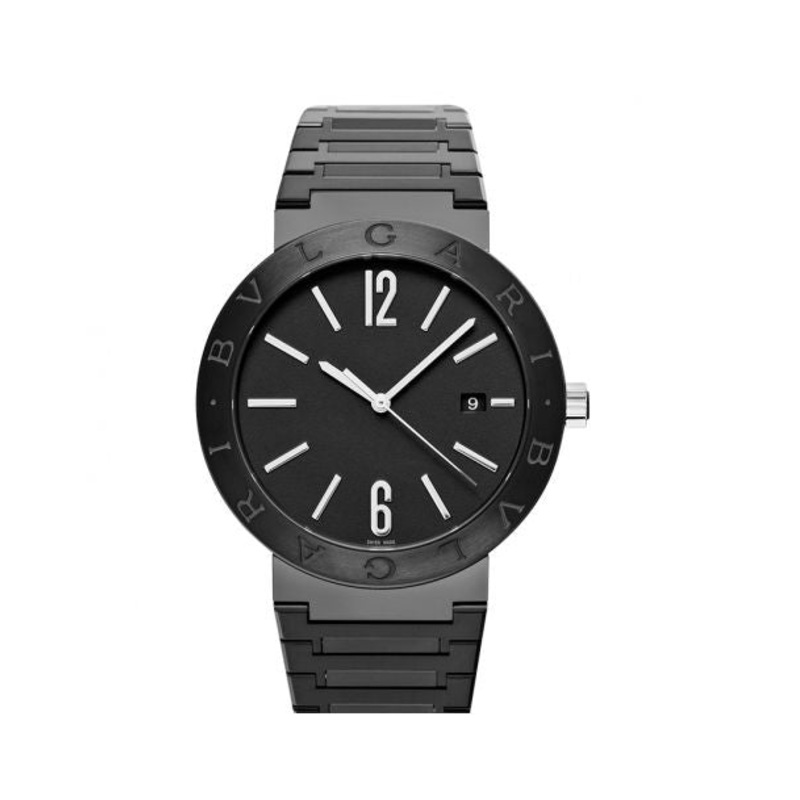 Serpenti Automatic Black Dial Stainless Steel Men’s Watch