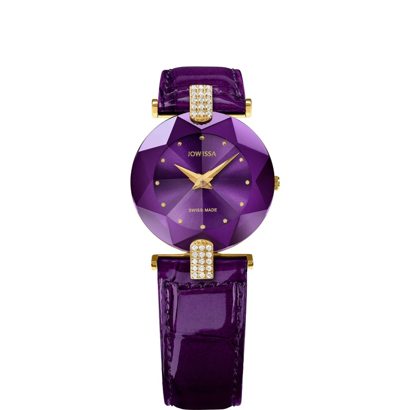 Facet Strass Swiss Ladies Watch J5.015.M