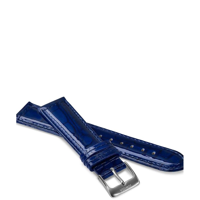 Leather Watch Strap Glossy E3.1453.L