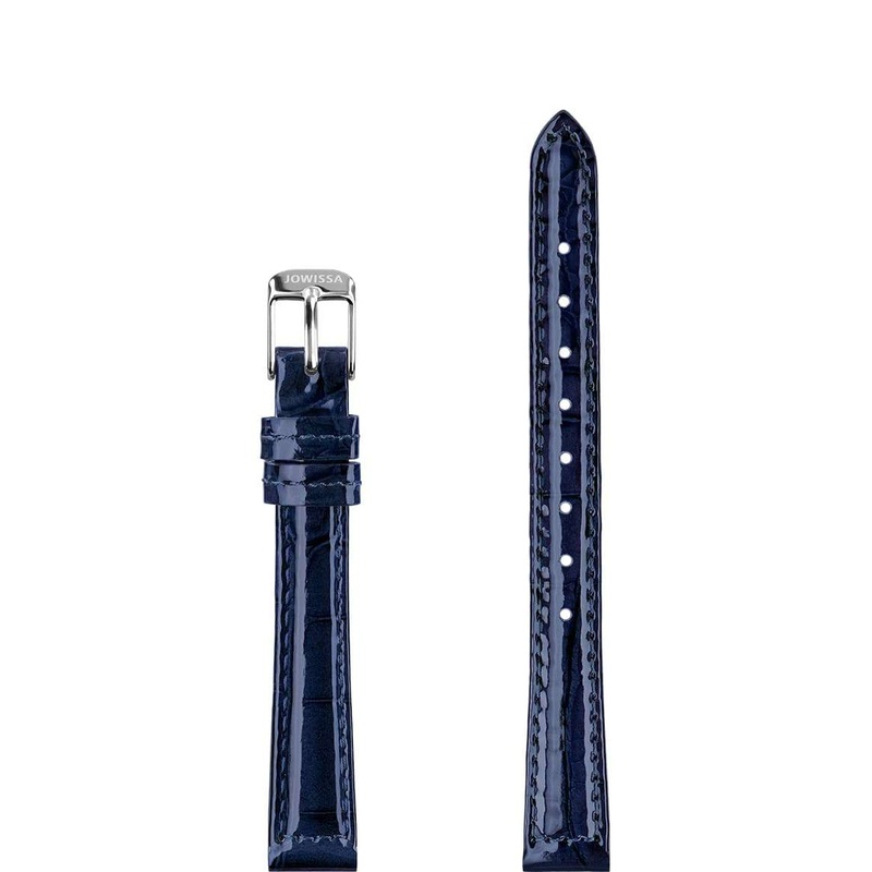 Leather Watch Strap Glossy E3.1453.S