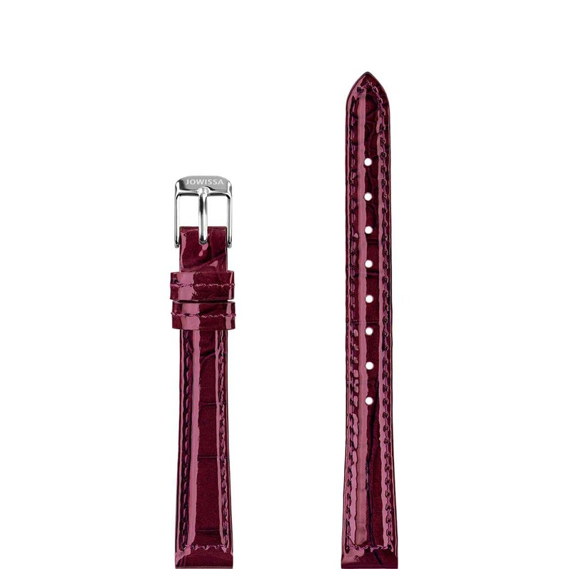 Leather Watch Strap Glossy E3.1460.S