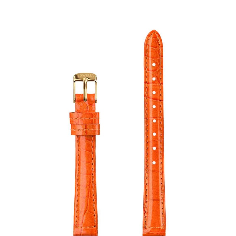 Leather Watch Strap Glossy E3.1469.S