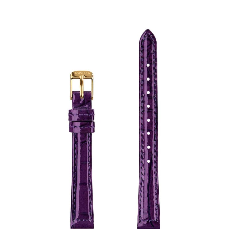 Leather Watch Strap Glossy E3.1472.S